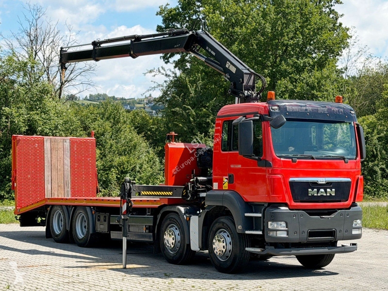 شاحنة MAN 35.360* Abschleppwagen 7,80m * KRAN/...