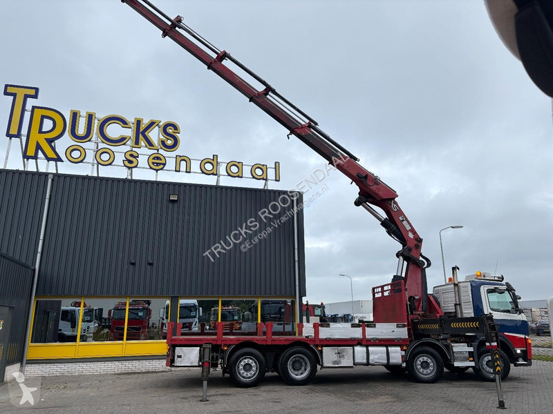 شاحنة Volvo 400 + HIAB 800 HIPRO E-7 + 8X2 +...