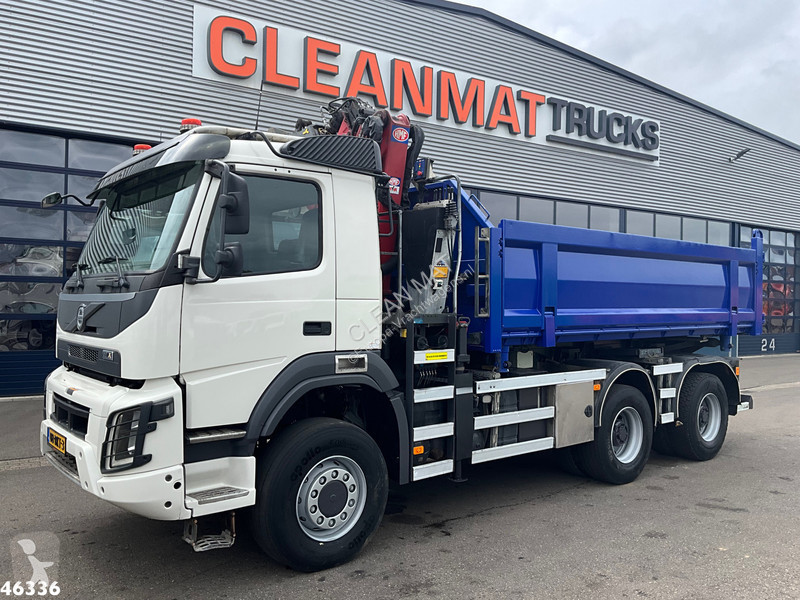 شاحنة Volvo FMX 460 6x6 Euro 6 HMF 16 Tonmeter...