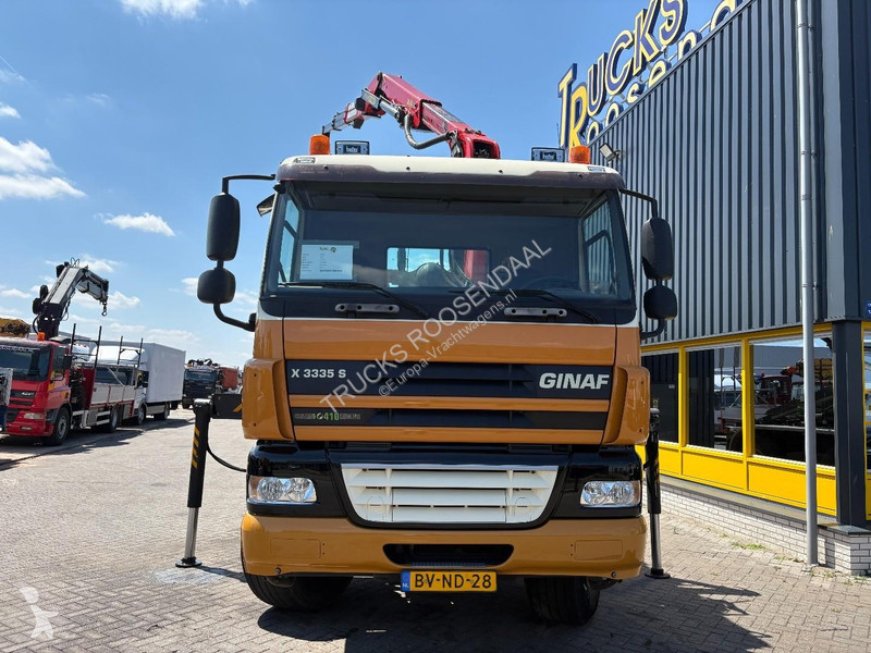 شاحنة Ginaf X 3335 S + PALFINGER E 165 Z + 6X6...
