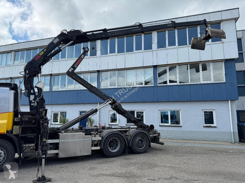 شاحنة DAF 75250 6X2 + HIAB 166 ES-3 + REMOTE +...
