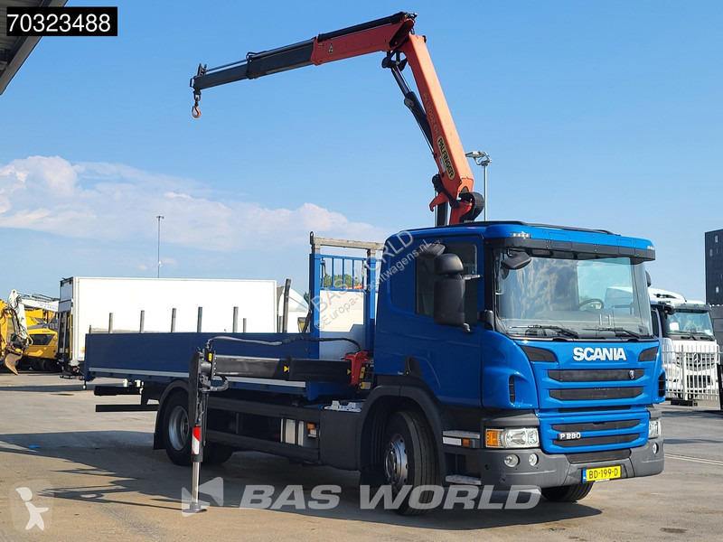 شاحنة Scania P280 P 4X2 Palfinger PK12002 EH A...