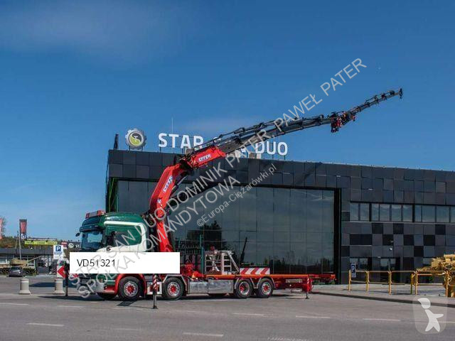 شاحنة Scania R490 8x2 EFFER 955 Fly Jib Winch...