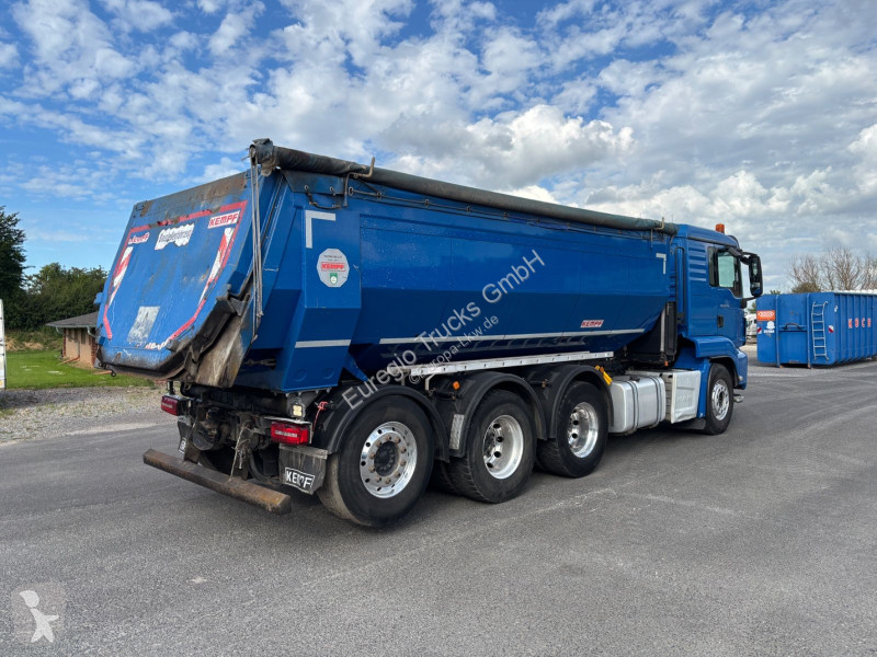 شاحنة MAN TGS /8x4-4 Stahl-Thermomulde /Lenk-Lift