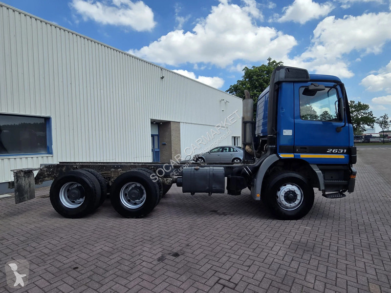 شاحنة Mercedes 2631 6x4 chassis euro 3