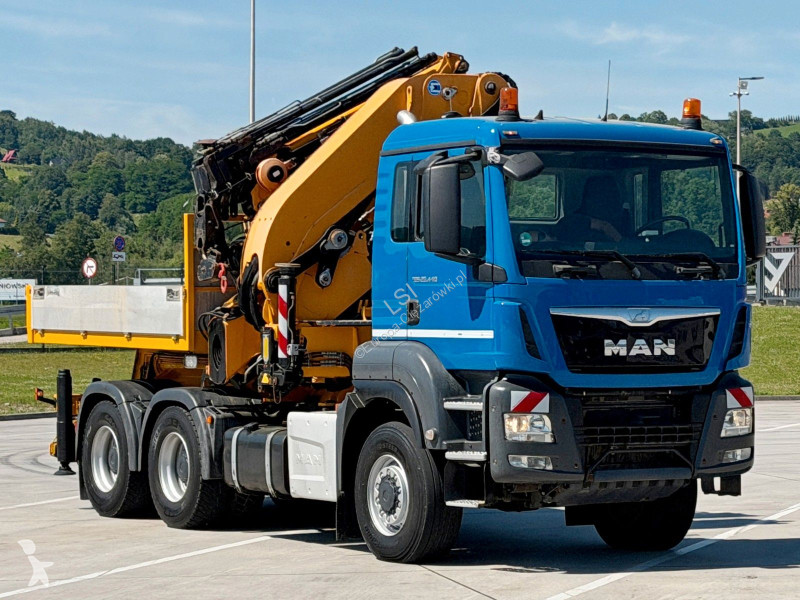 شاحنة MAN TGS *Sattelzugmaschine + KRAN/FUNK * 6x6