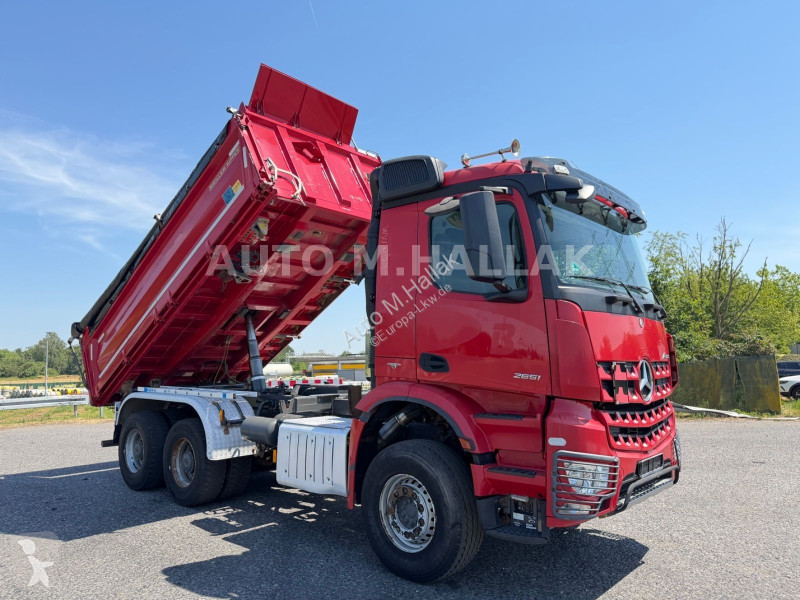 شاحنة Mercedes AROCS 2651 K MEILLER 3 S.Kipper...