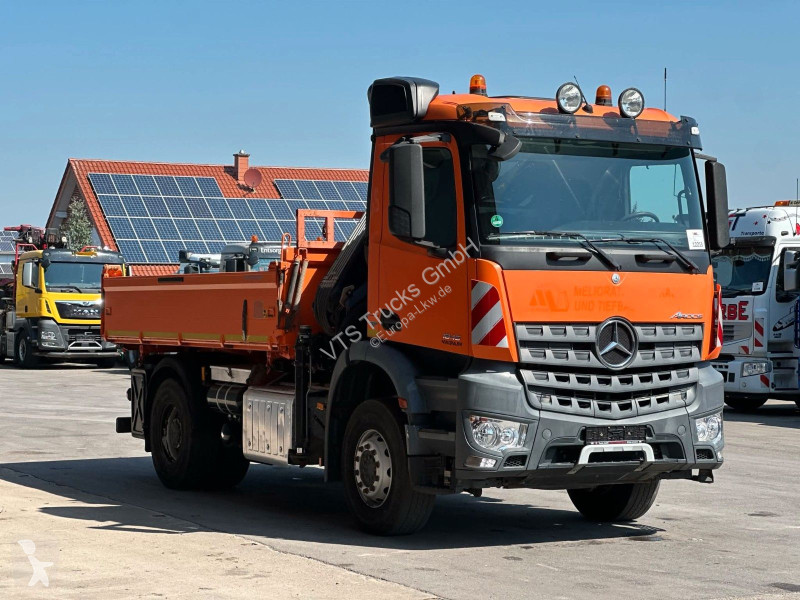Camión Mercedes 1845 4x2 BL MEILLER & HIAB...