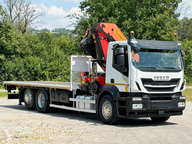 شاحنة Iveco 460 PRITSCHE 6,65m +KRAN +FUNK