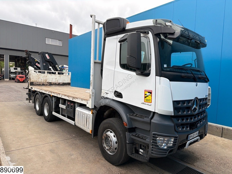 شاحنة Mercedes 2640 6x4, EURO 6 , HIAB, Remote