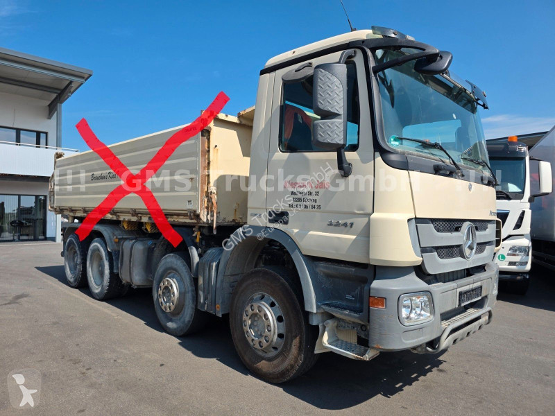 شاحنة Mercedes MP3 3241 / 8X4 / Blatt / Chassis...