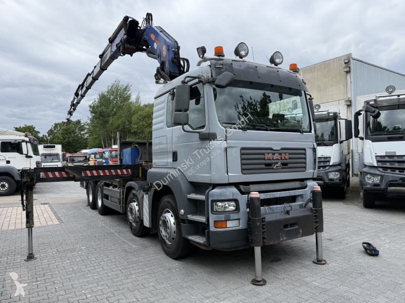 شاحنة MAN TGA 35.400 8X4 Kran PM 48028 bis 26...