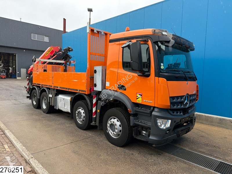 شاحنة Mercedes 2636 8x4, EURO 6, Palfinger, PTO