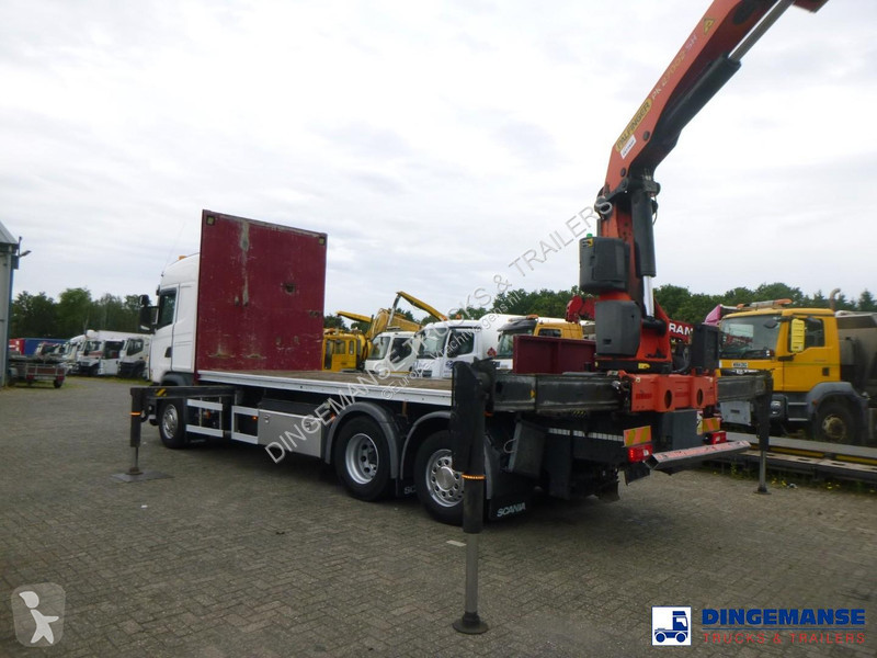 شاحنة Scania 450 6x2 + Palfinger PK27002-SH C +...