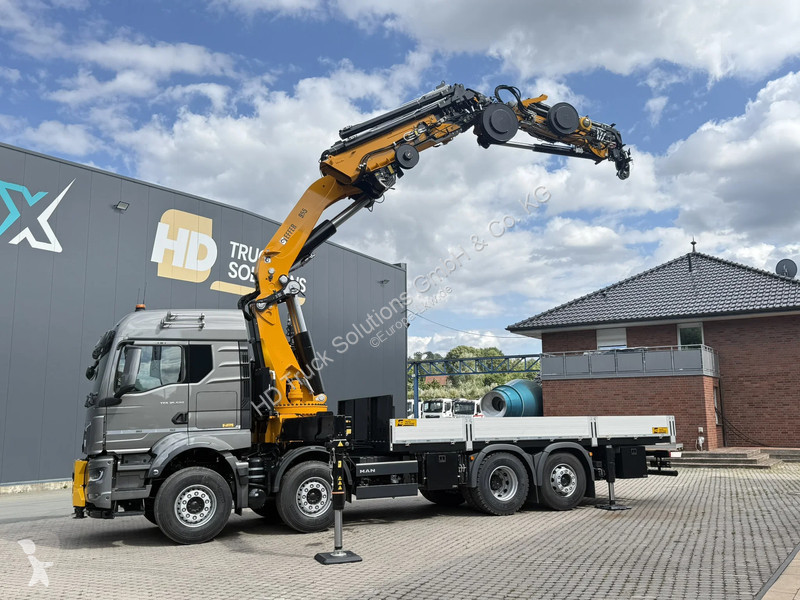 شاحنة MAN 35.520  35.520 8X2 Hiab EFFER 955-8s...