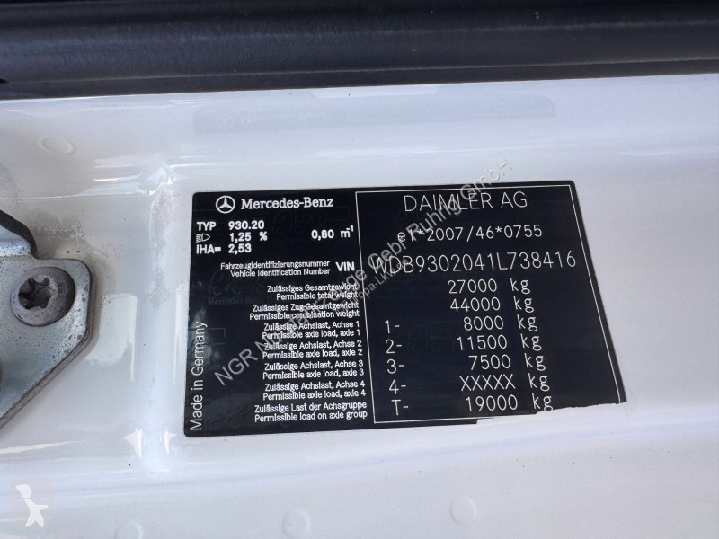 شاحنة Mercedes 2541 6X2 Abroller Meiller mit...