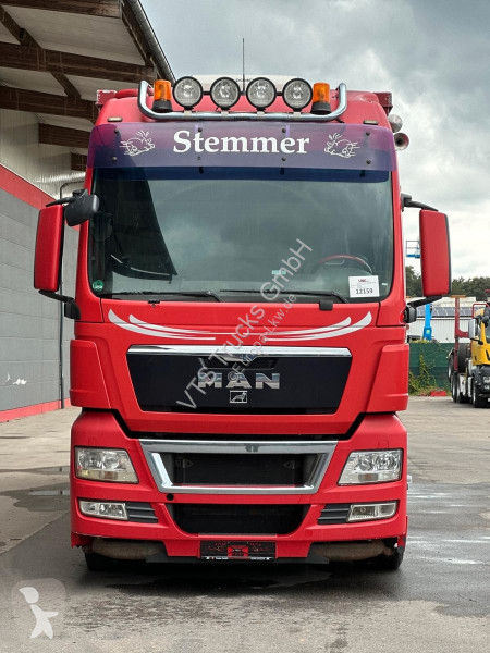 شاحنة MAN TGX 3.Stock FINKL /Hubdach/Tränke/Waage