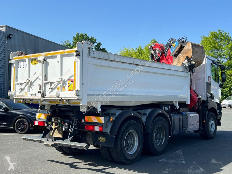 شاحنة Renault 430 BIBENNE GRUE EN Z