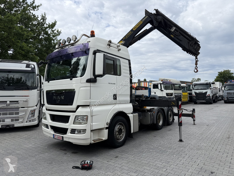 شاحنة MAN TGX 6X2 Kran Palfinger PK 27002