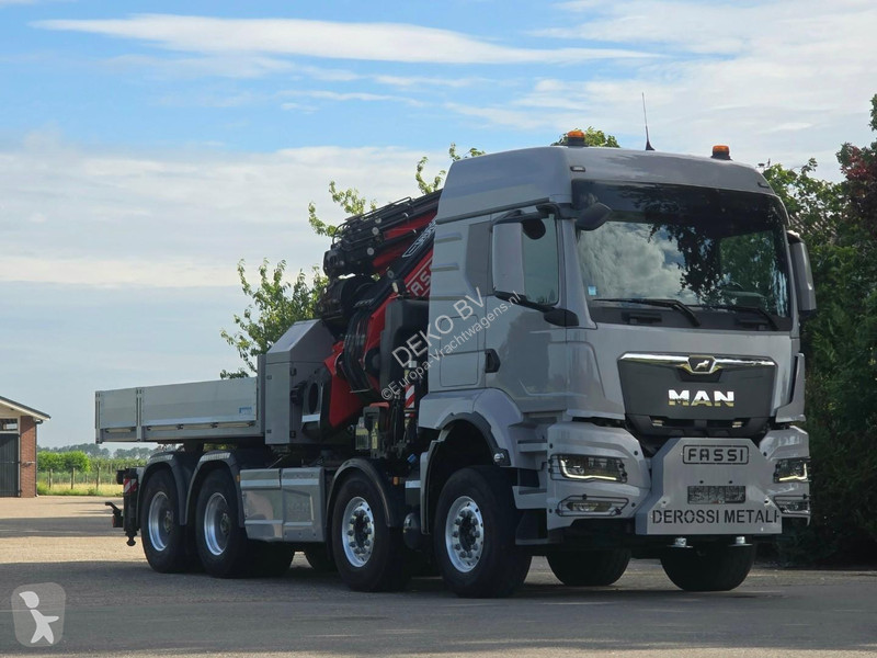 شاحنة MAN 37/510 8x4 FASSI 115tm CRANE/...