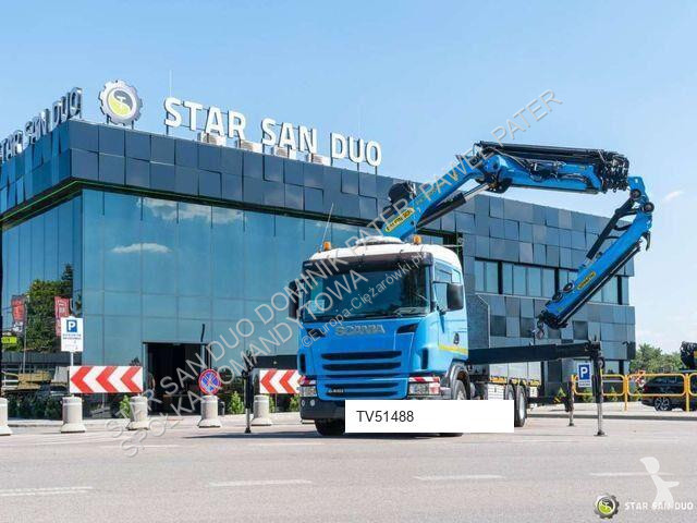 شاحنة Scania G440 6x4 PALFINGER PK 34002 SH Fly...