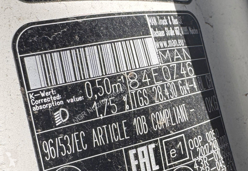 شاحنة MAN 26.430 26.470 6X4-4 Unfall oder...