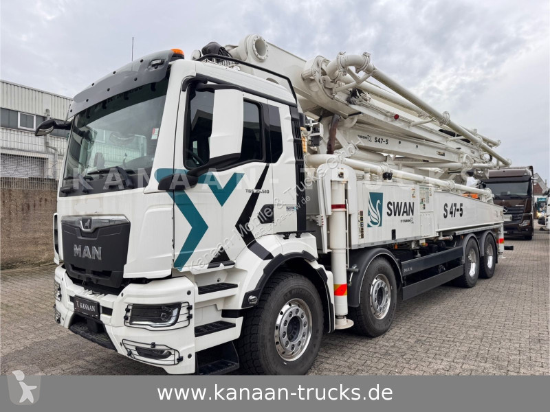 شاحنة MAN 35.510   Betonpumpe S47-5   47meter NEW