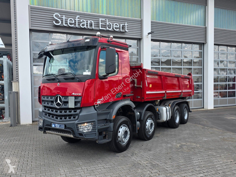 Camion Mercedes 4145 K 8x4 Meiller Bordmatik PPC