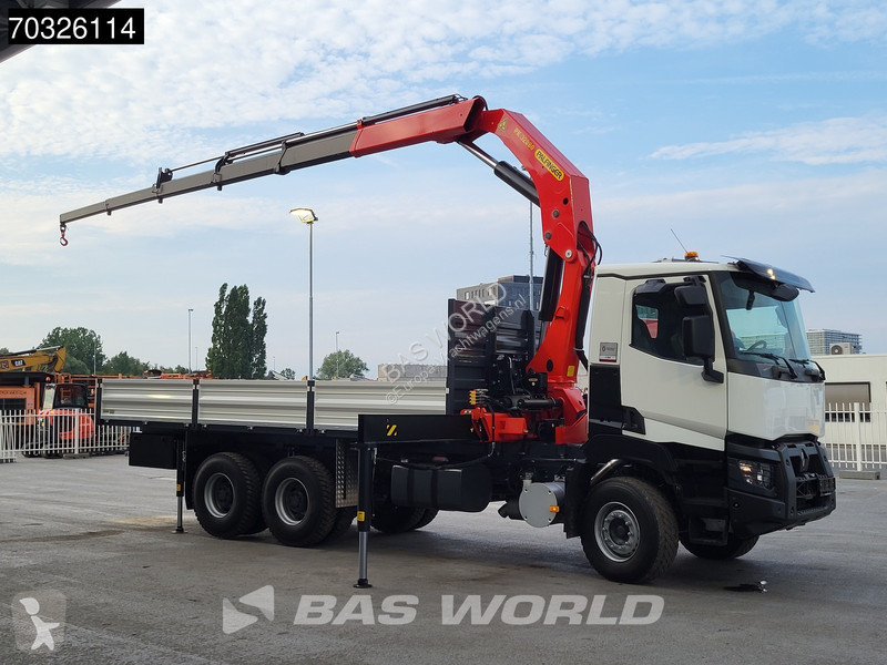 شاحنة Renault K 6X4 NEW! EURO 3 Palfinger...