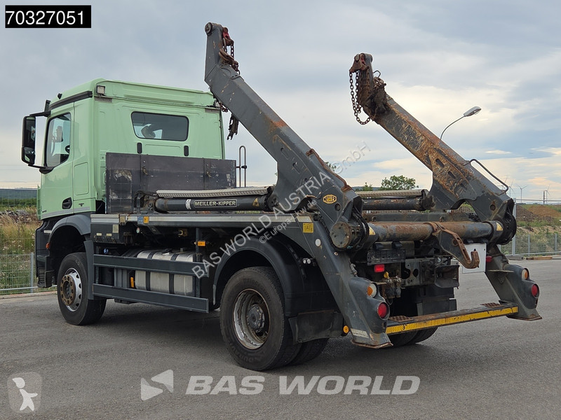 شاحنة Mercedes 1845 4X2 Full Steel Meiller Skip...
