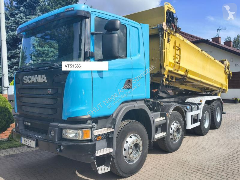 شاحنة Scania G410 8x4 2016 BORDMATIC Import