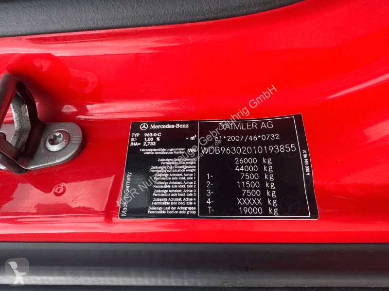 شاحنة Mercedes 2545 6X2 BDF mit Kompressor...