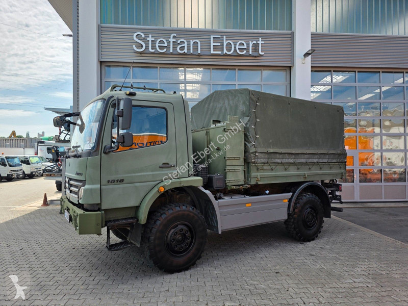 شاحنة Mercedes 1018 A 4x4 Pritsche Plane...