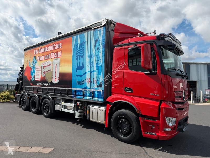 شاحنة Mercedes 3645 8x2/6 Hiab 358 E5 Jib 70X-3...