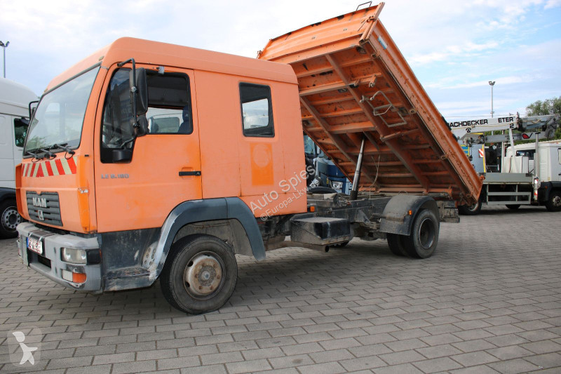 Lastbil MAN 8.180 *Doppelkabine*Dreiseiter...