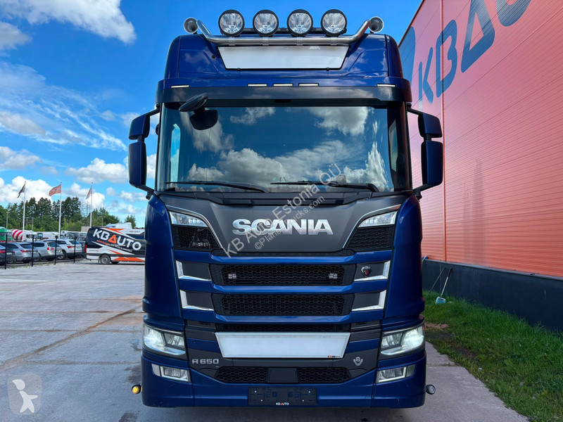 شاحنة Scania R 650 6x4 RETARDER / PATFORM =6851 mm