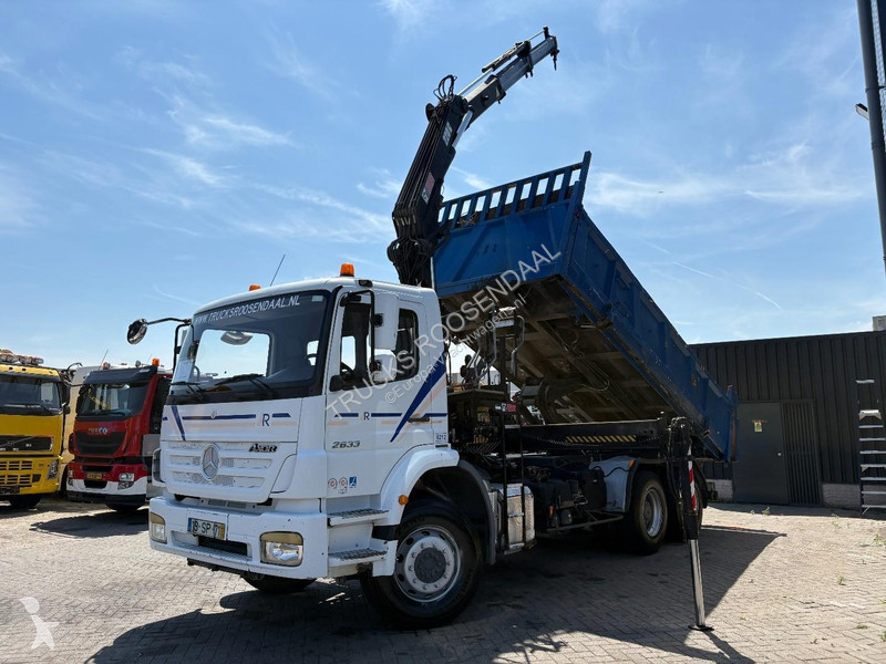 شاحنة Mercedes 2633 + HIAB 220 C 3X EXT. +...