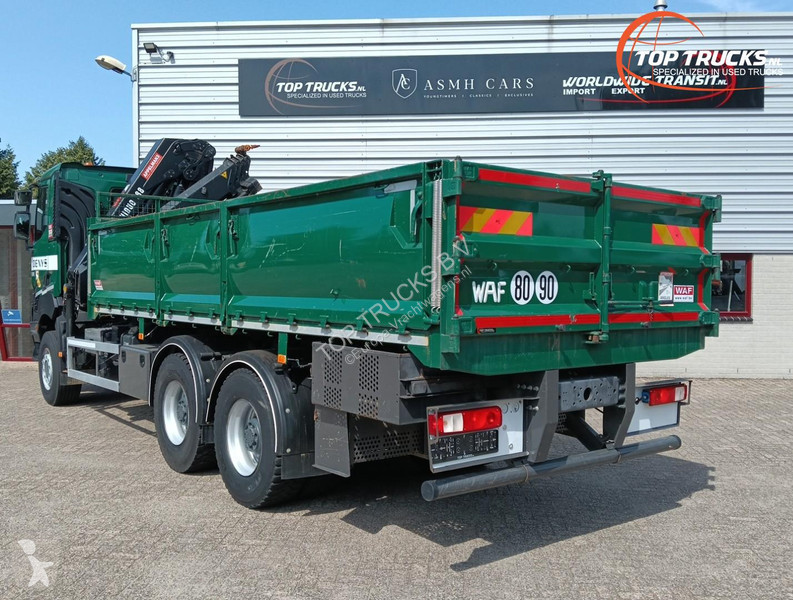 شاحنة Renault K 460 6x6 -HIAB 18TM Crane,...