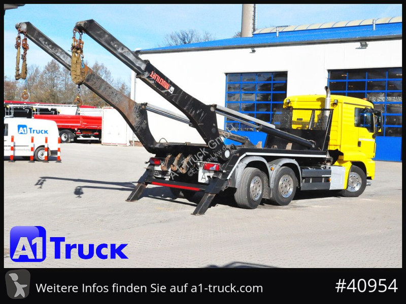 شاحنة MAN TGS 26.460 Hiab Lift/Lenk  Funk, Navi,