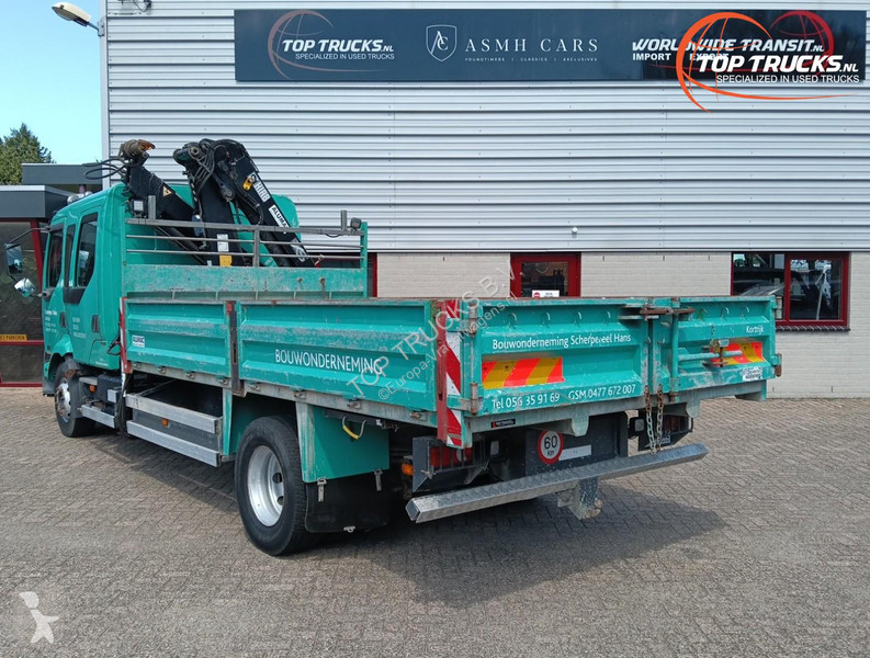 Lastbil Renault 220 DCI Hiab 9TM Kraan, Crane,...