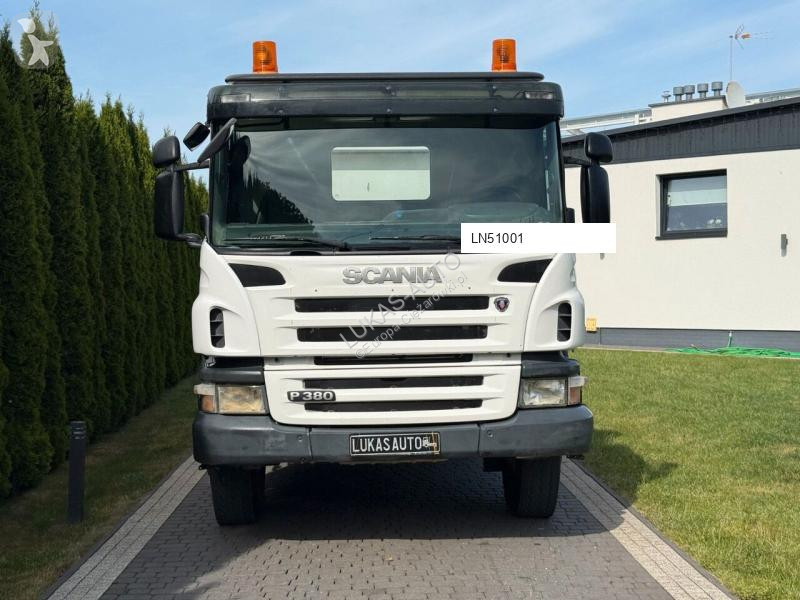 شاحنة Scania P 380 6X4 HYDROBOARD