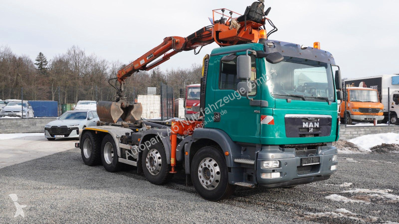 Camion MAN TGS   32.340 8x4  marchesi Kran...