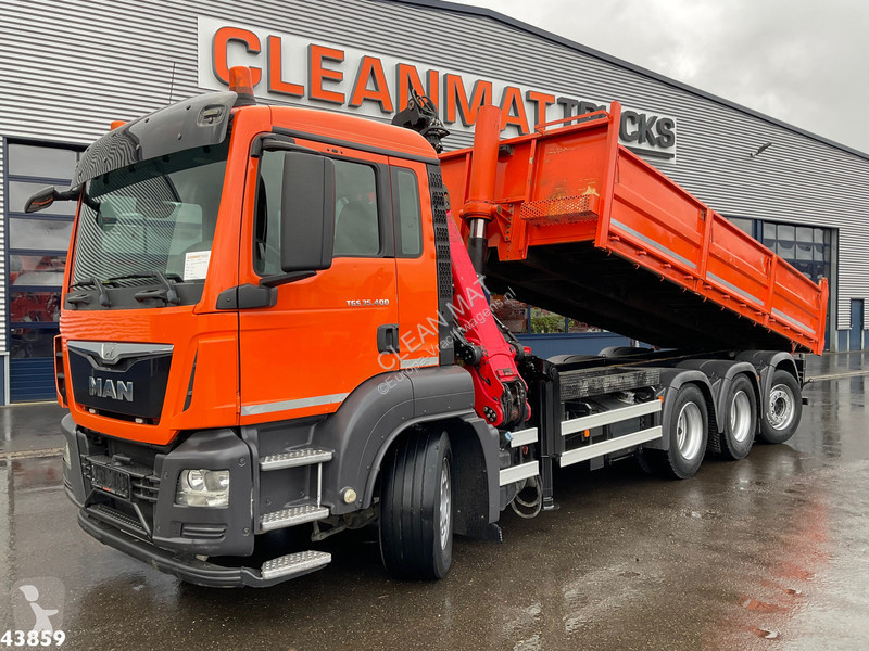 شاحنة MAN 35.400 8x4 Euro 6 Palfinger 17...