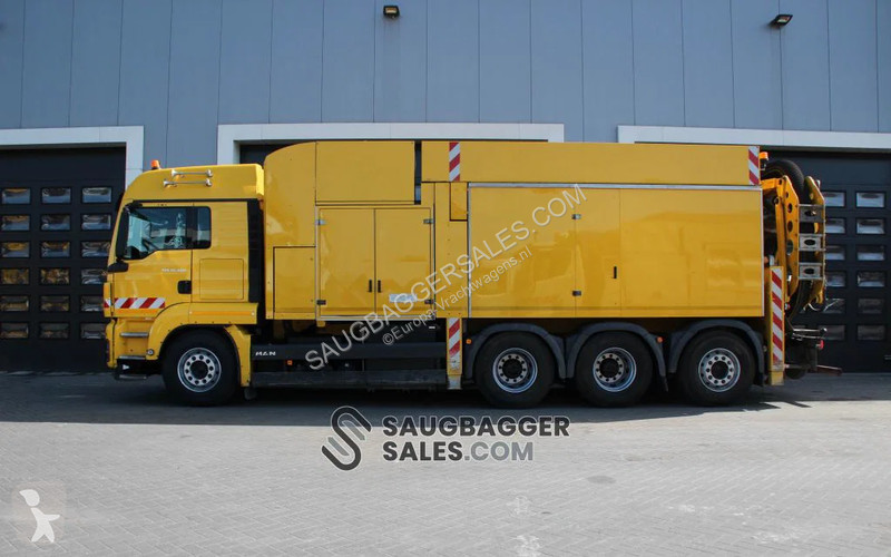 شاحنة MAN MTS 2012 Saugbagger