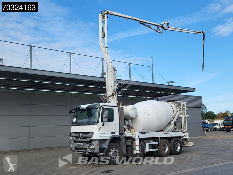 شاحنة Mercedes 3241 8X4 PUMI Schwing Stetter...