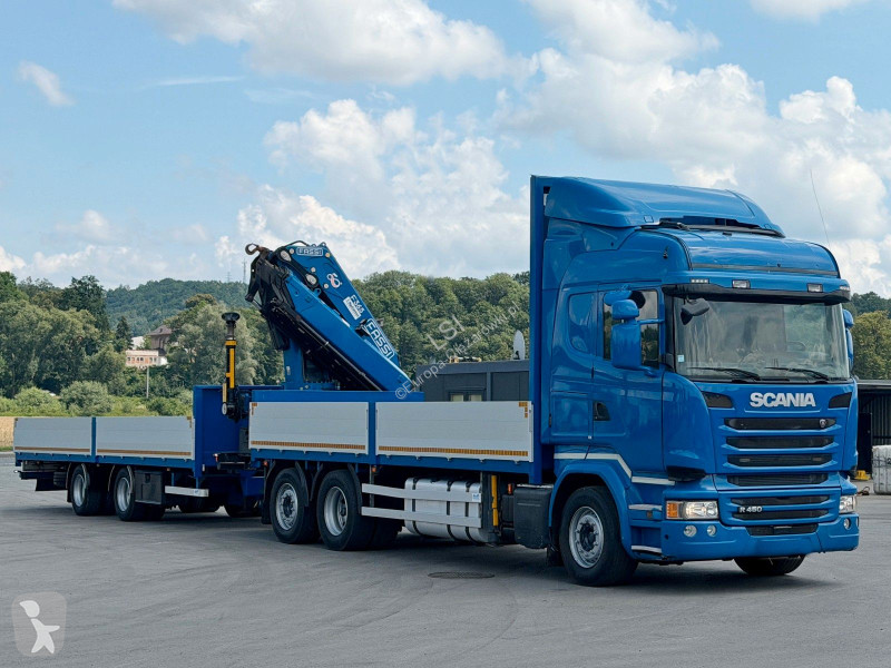 شاحنة Scania R 450 * FASSI F365 RA + FUNK +...