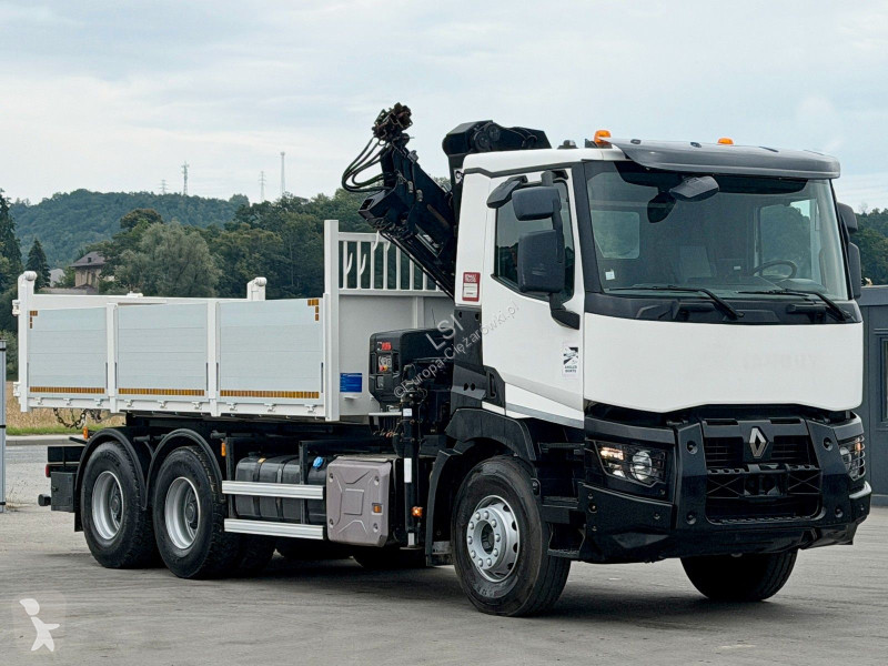 Jeřáb Renault C 430 *KIPPER 5,40m*HIAB X-HIDUO...