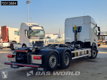 Lastbil DAF XF 480 6X2 NEW HYVA 26-60S Lift+Steering axle Standklima ACC Euro 6
