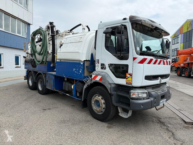 شاحنة Renault 370 6x4 Vacuum tank 12,000...