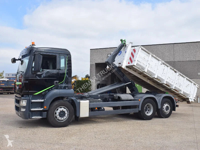 شاحنة MAN TGS + Meiller hooklift RK20.65